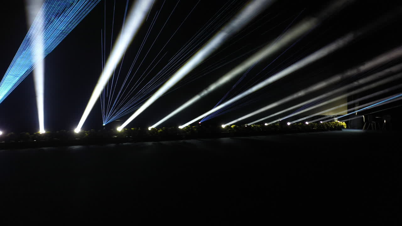 Blue and white lasers