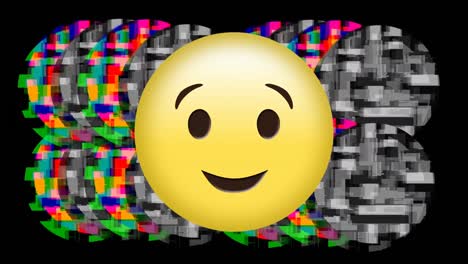 Winking-emoji-and-static