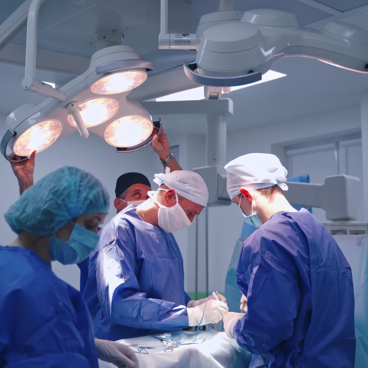 sala de operaciones de cirugía