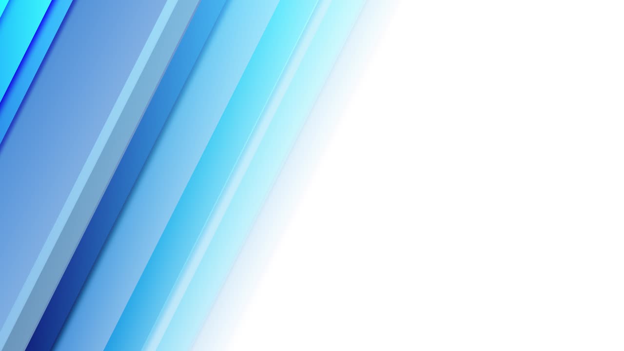 Abstract blue lines loop