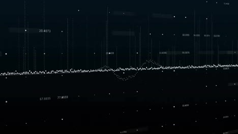 Animation-of-financial-data-processing-over-black-background