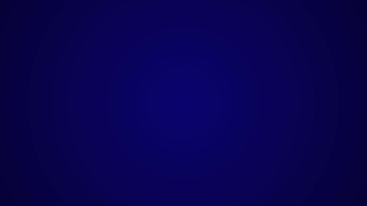 Transizione con glitch digitale che rivela uno sfondo blu scuro