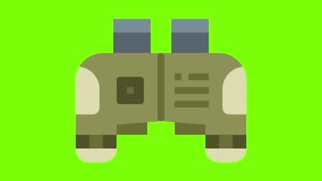green screen , Binoculars, high quality