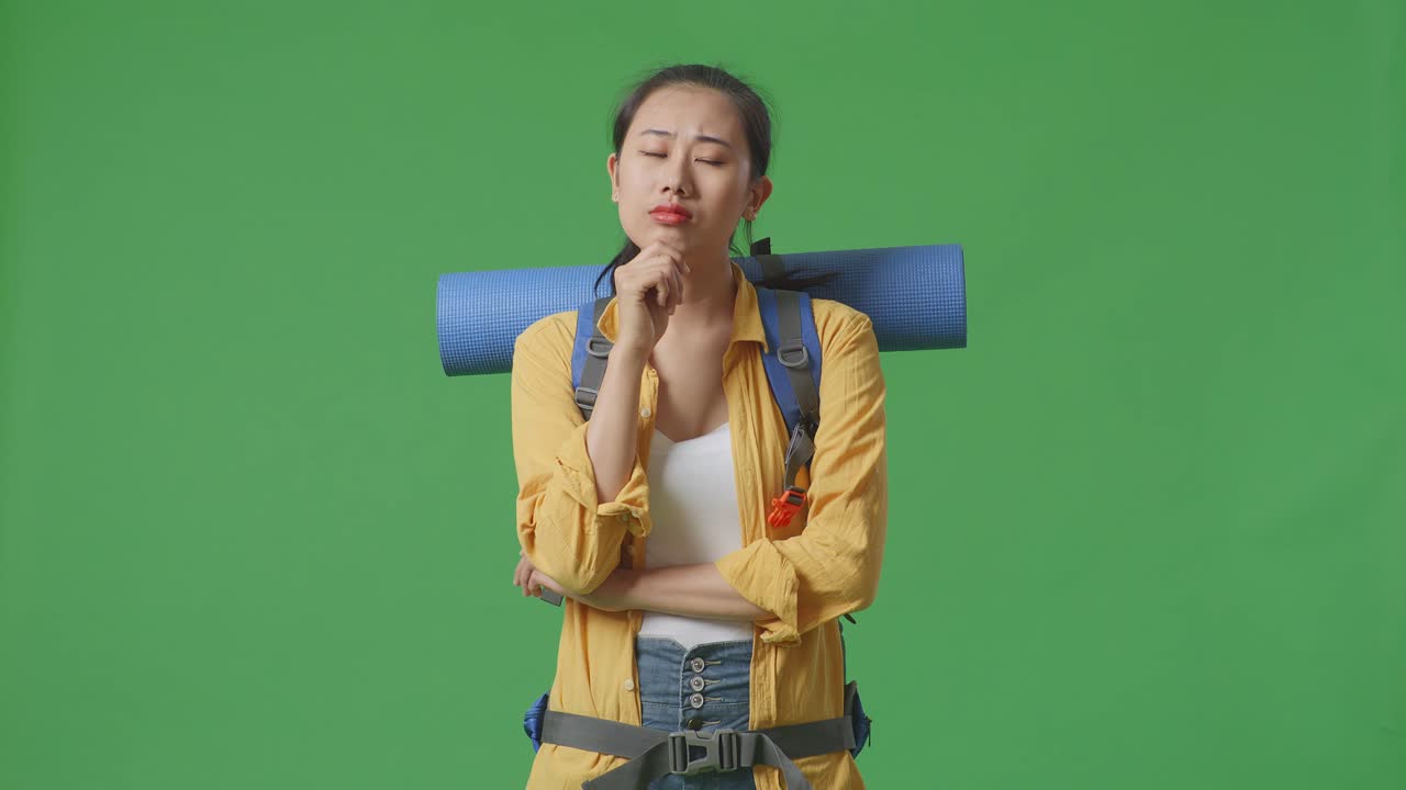 여인 여행자 생각