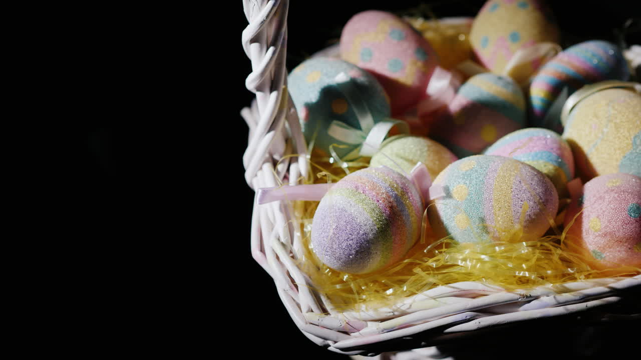 장식용 부활절 달걀 바구니 03