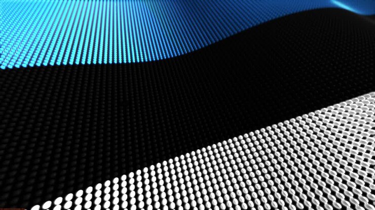 Motion Particle Flag Loop Estonia