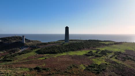 wicklow head lighthouse, ireland, december 2021