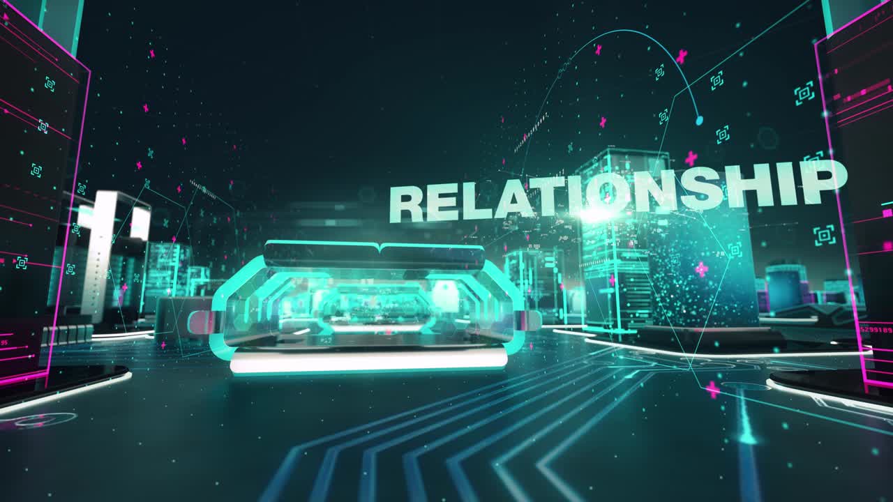 디지털 기술 개념으로 crm