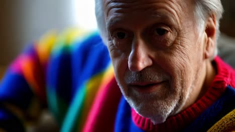retrato de un hombre anciano