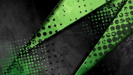 green and black contrast corporate abstract motion background