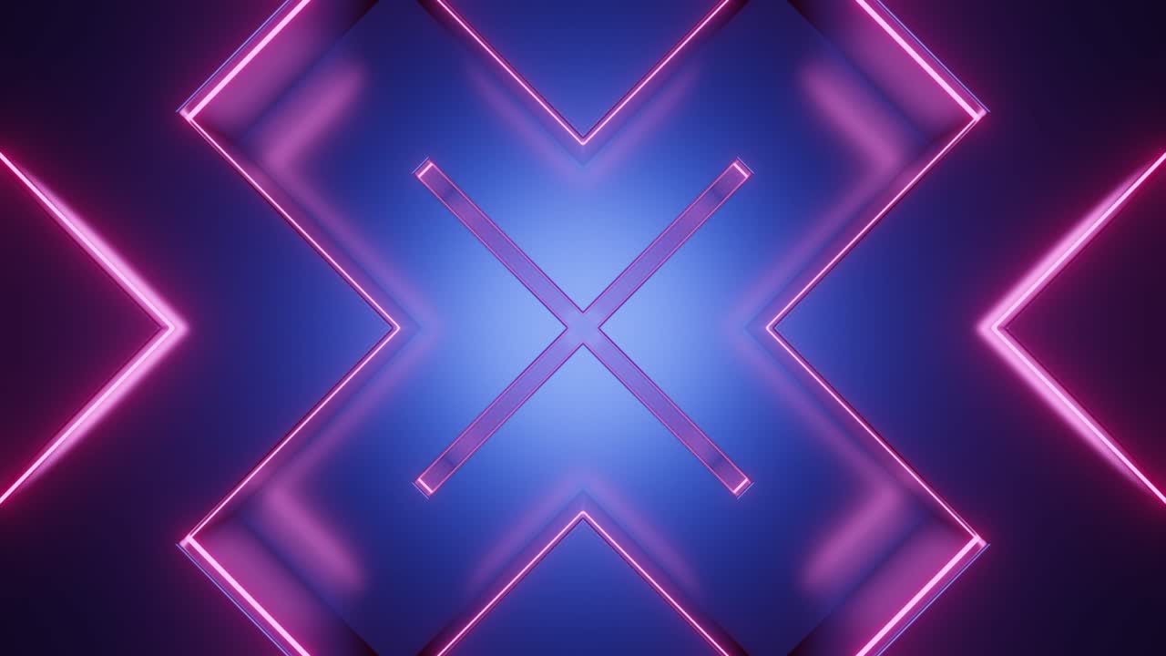 fondo de luces de neón abstractas