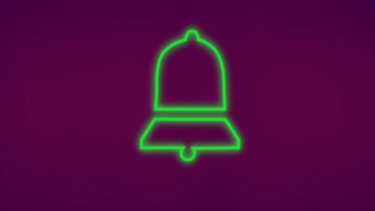 벽돌 벽 4k에 화살표 네온 표지