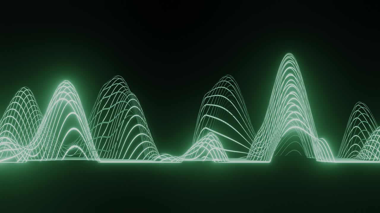 추상적인 모션 그래픽