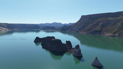 breathtaking views of cañón del atuel’s rocky landscapes in san rafael, mendoza, argentina