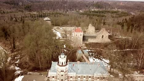 Burg-Sigulda,-Lettland,-Baltikum,-Europa