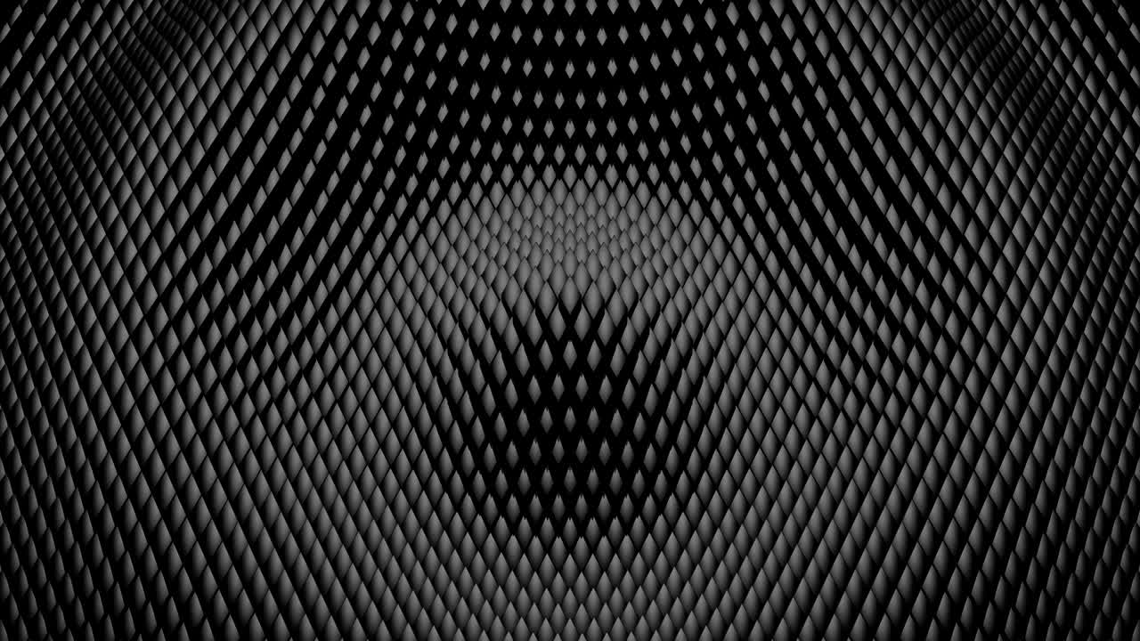 i rombi formavano un'onda.