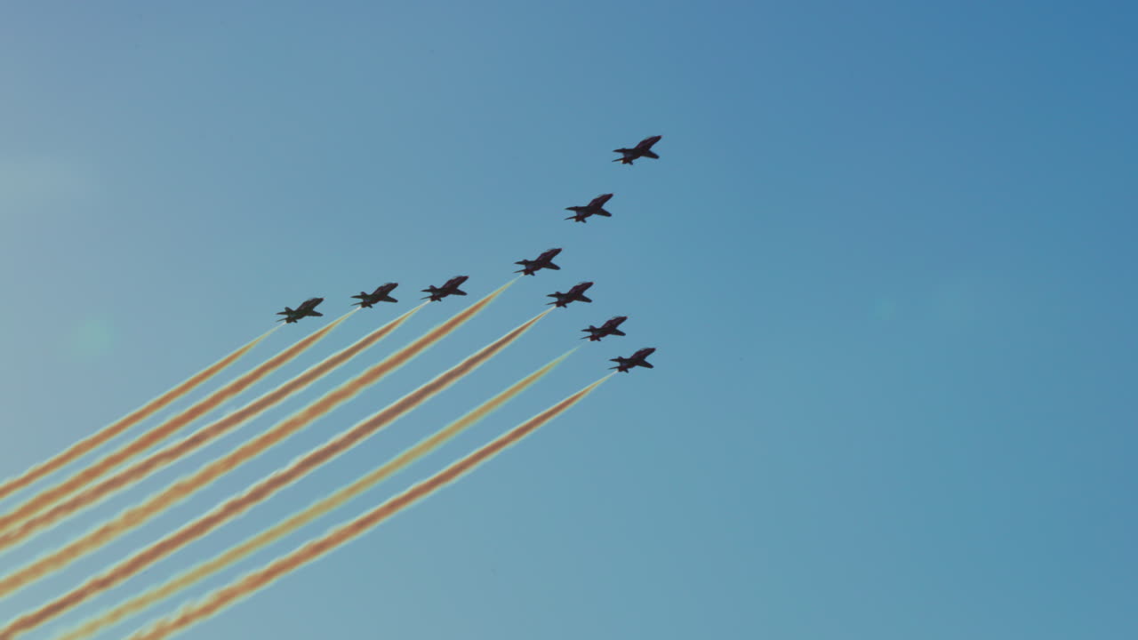 Aerobatic Team Formation Flying