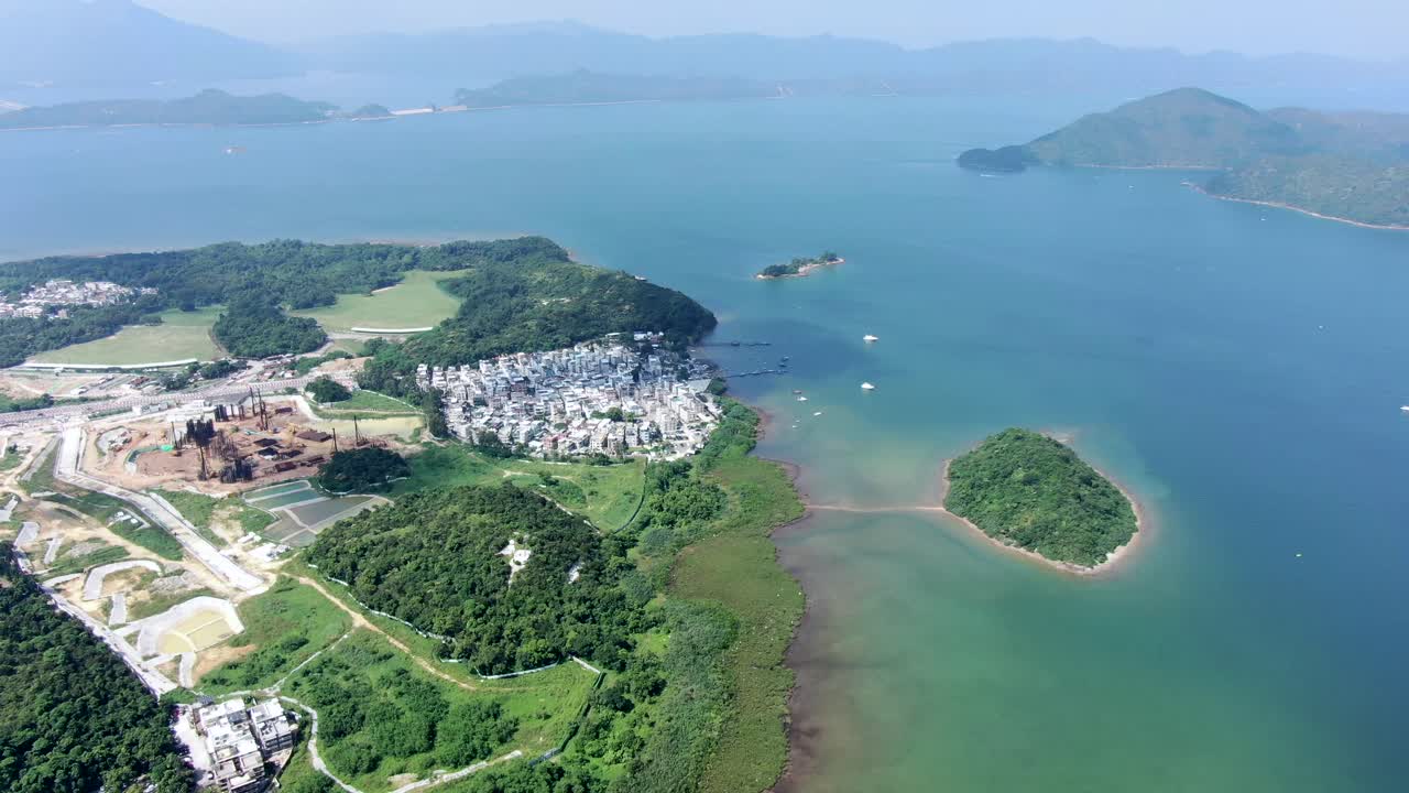 홍콩 tseng tau tsuen 해안가 주택, 조감도