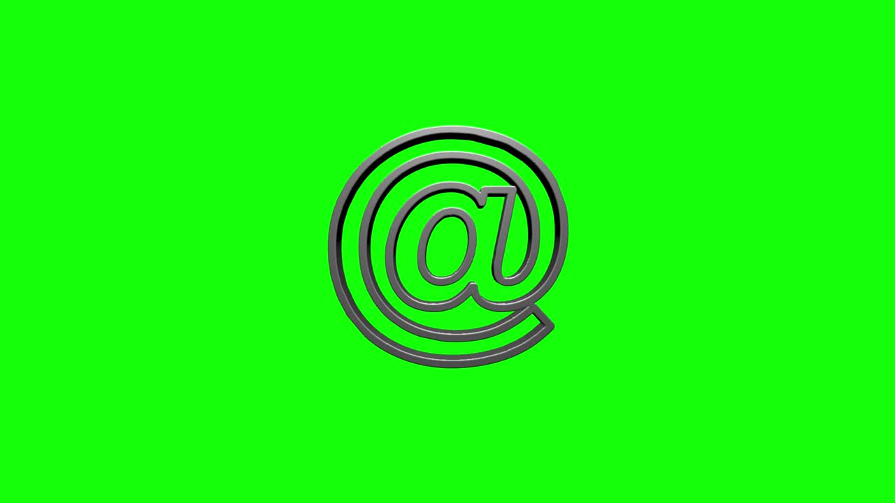 Social media icon design. Outline web icon. Motion graphics.