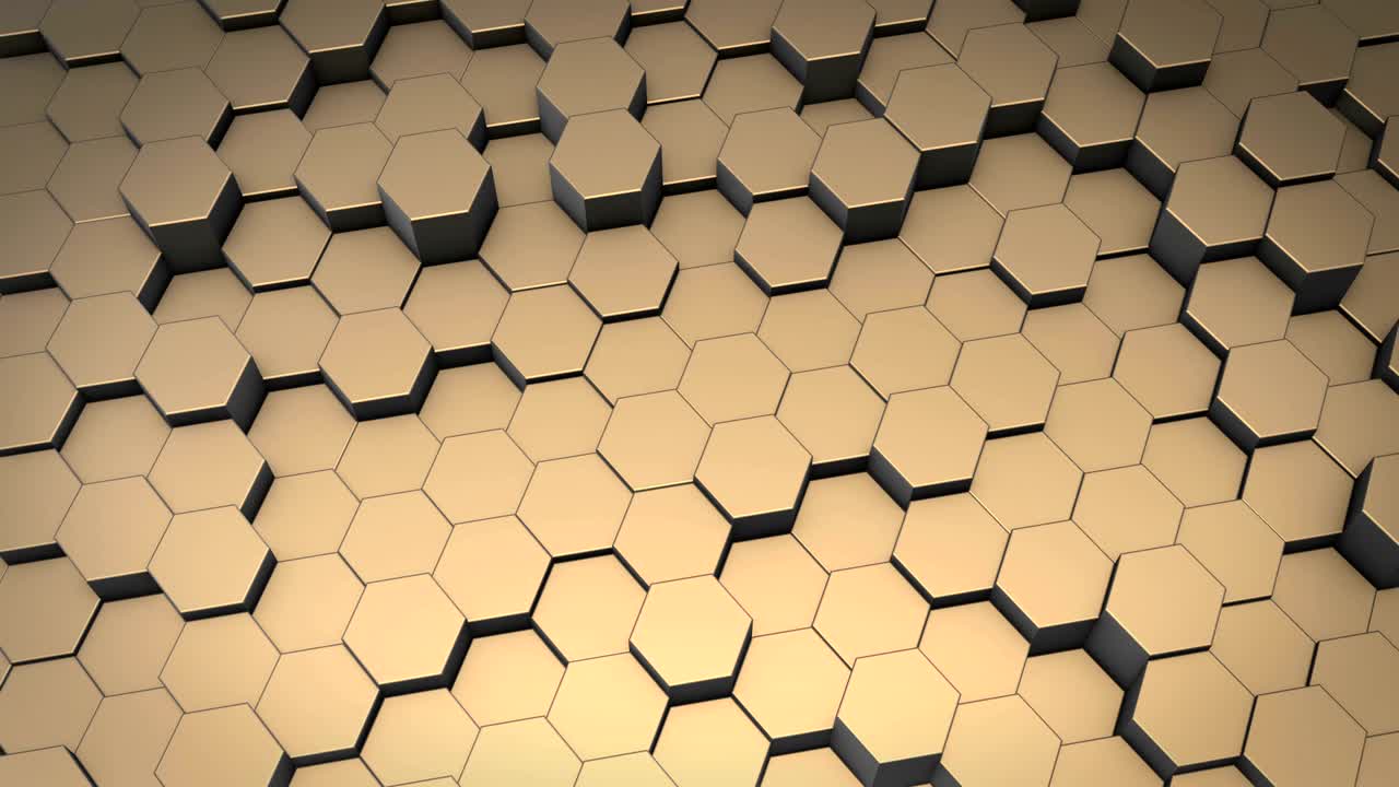 tecnología de movimiento abstracto hexágonos fondo
