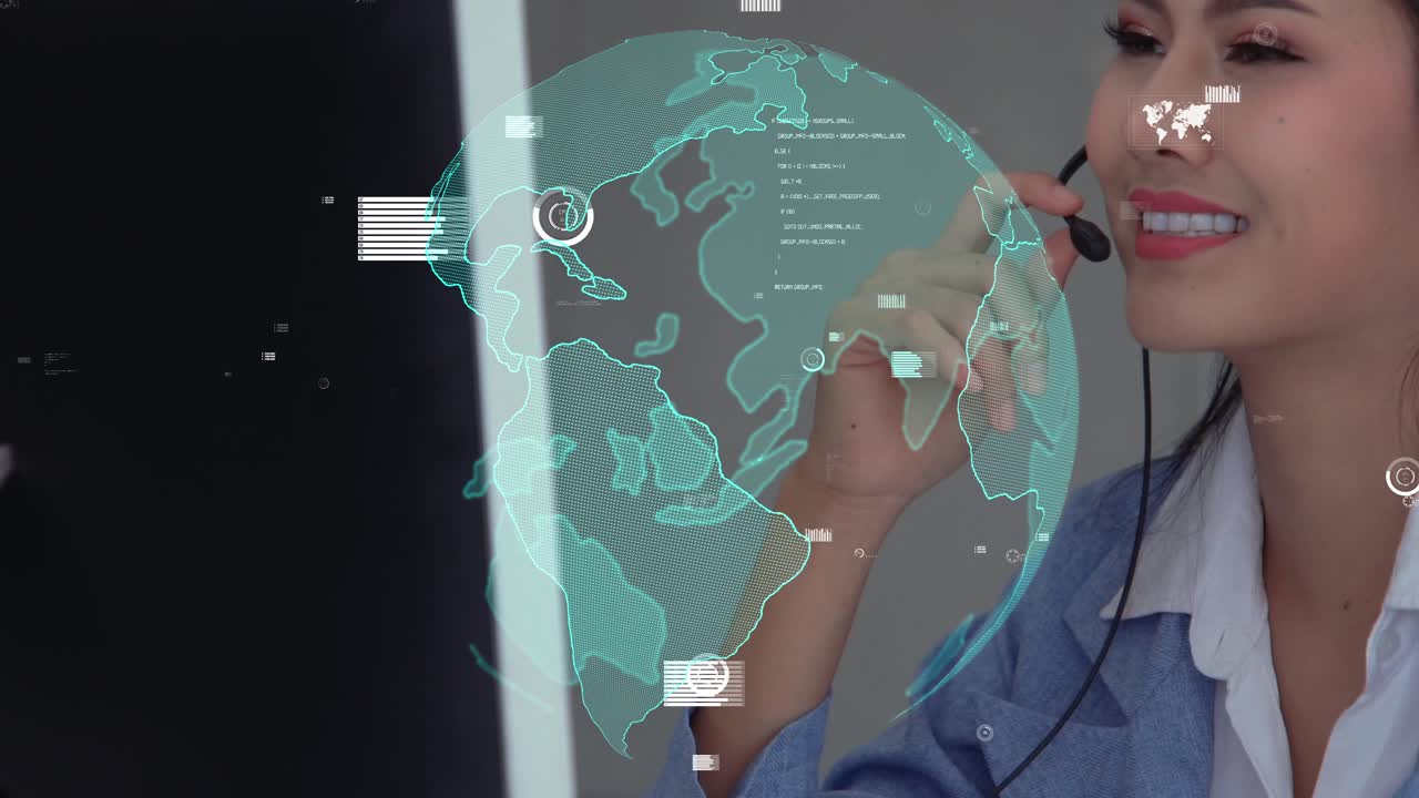 el centro de llamadas de soporte al cliente proporciona datos en visión conceptual.