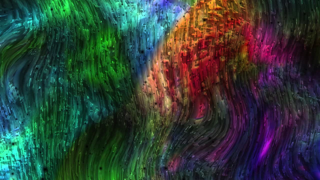 animación abstracta, fondo líquido, hermosa película de pintura digital, película de fondo abstracta, animación caleidoscopio video de stock