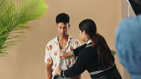 sesión de fotos de moda