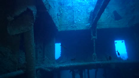 Diving-inside-the-wreck-of-the-Numidia