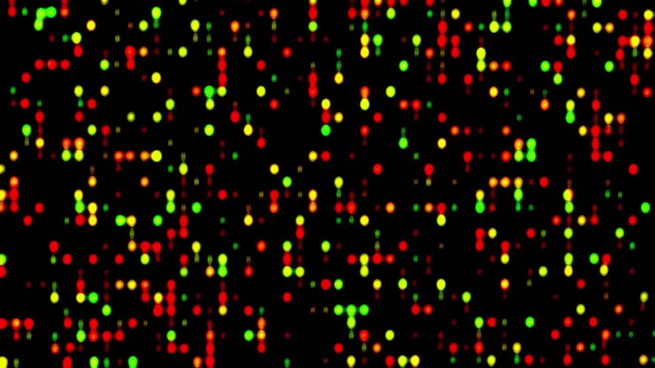led luces parpadeantes tecnología de máquina de computadora datos 4k