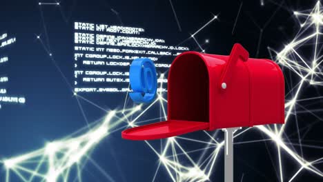 Red-mailbox-and-@-sign