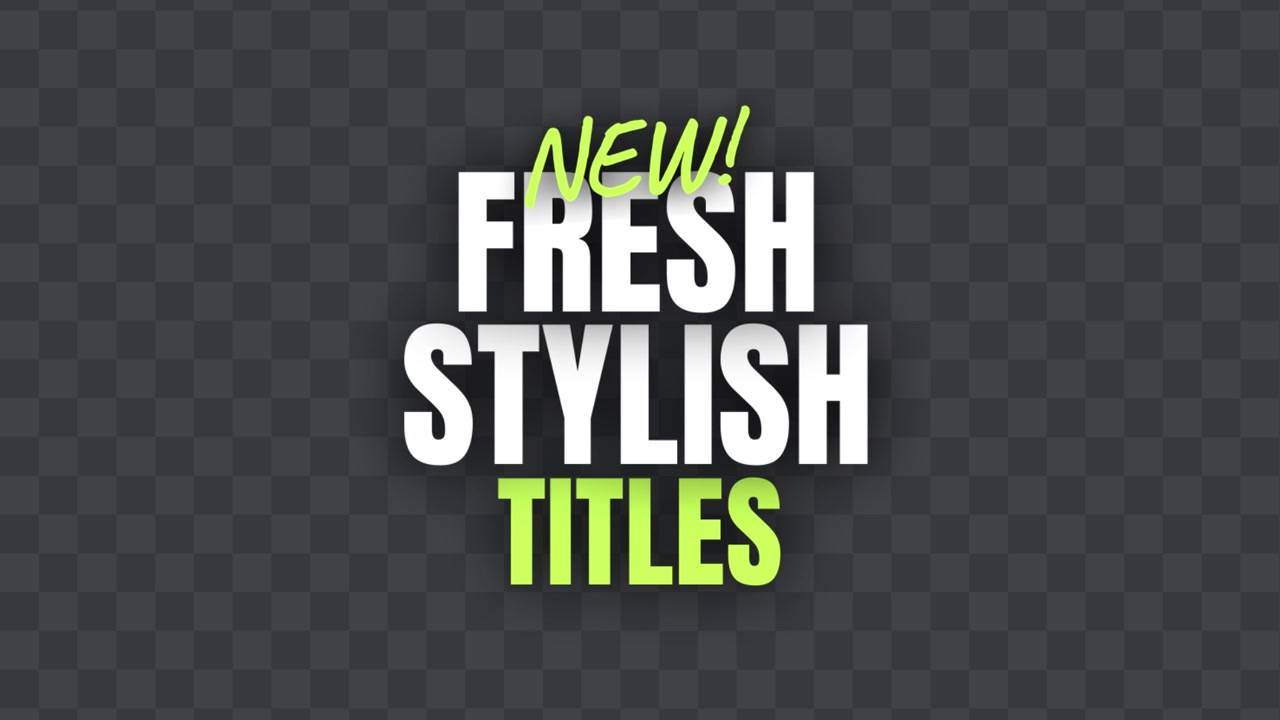 Fresh Text Animation 07
Adobe After Effects 2023
Resolution 3840×2160