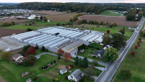 Greenhouse-buildings-in-Lancaster-County-Pennsylvania-USA