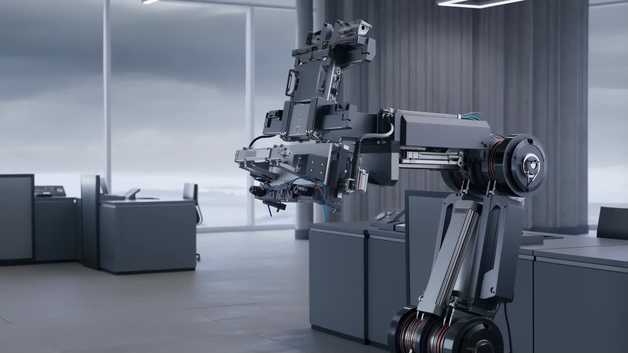 Robotic Arm in a Modern Office Environment