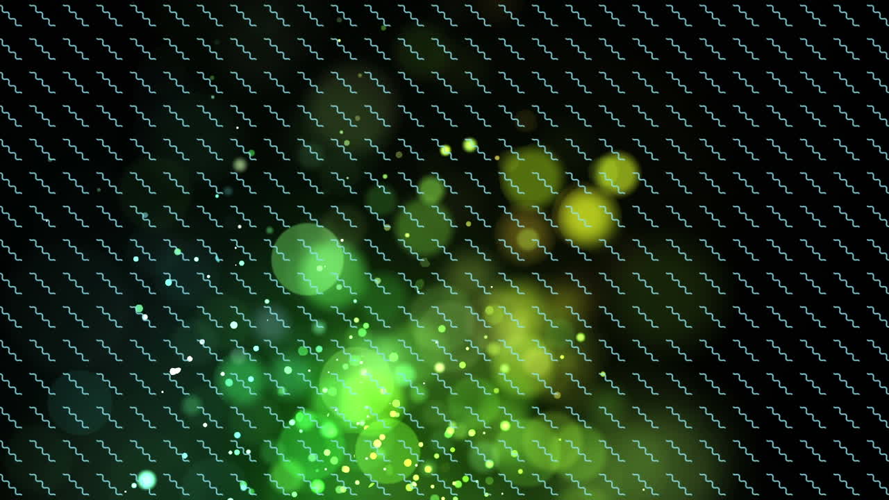 반 ⁇ 이는 반점 위에 회전하는 모양의 줄을 가진 패턴의 애니메이션