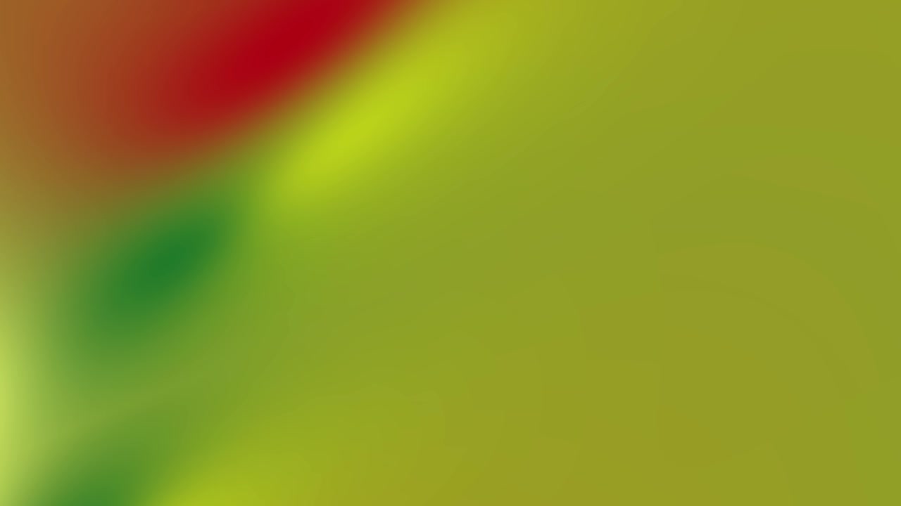 Sfondo Astratto Fluido con Gradiente Verde e Giallo che si Fonde