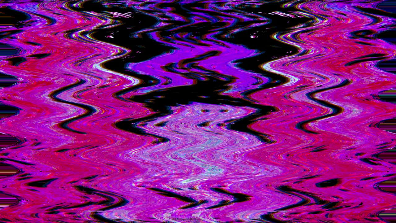 Charming bad tv imitation light leaks iridescent background. Loop footage