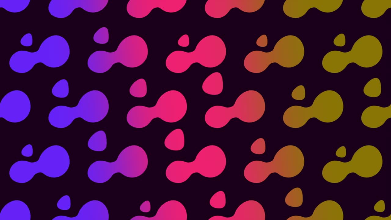 Corporate memphis style with liquid shapes