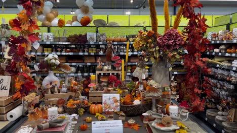 festive halloween store display decorations