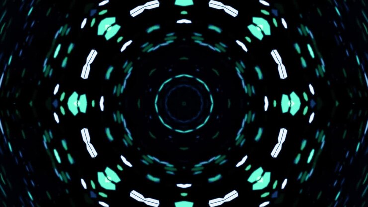 Partículas hex, grade médica, padrão hexagonal, fundo de tecnologia em loop.