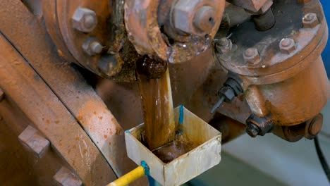 eje de accionamiento de acero de una bomba de agua