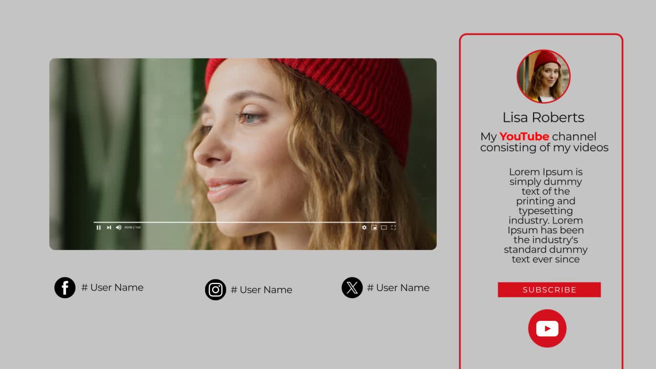 YouTube channel introduction and social media promotion