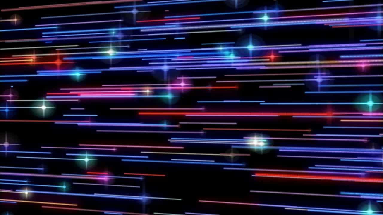 partículas abstractas galaxias estrellas