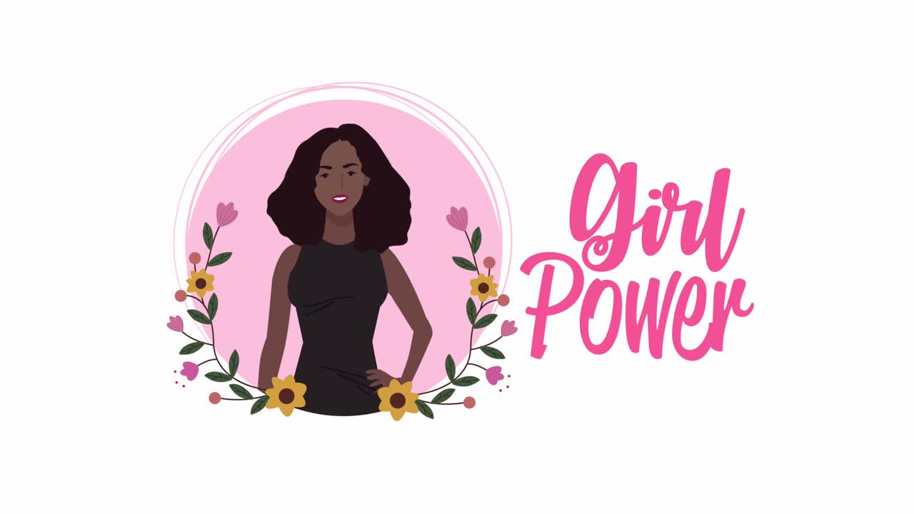 letras de girl power com mulher afro