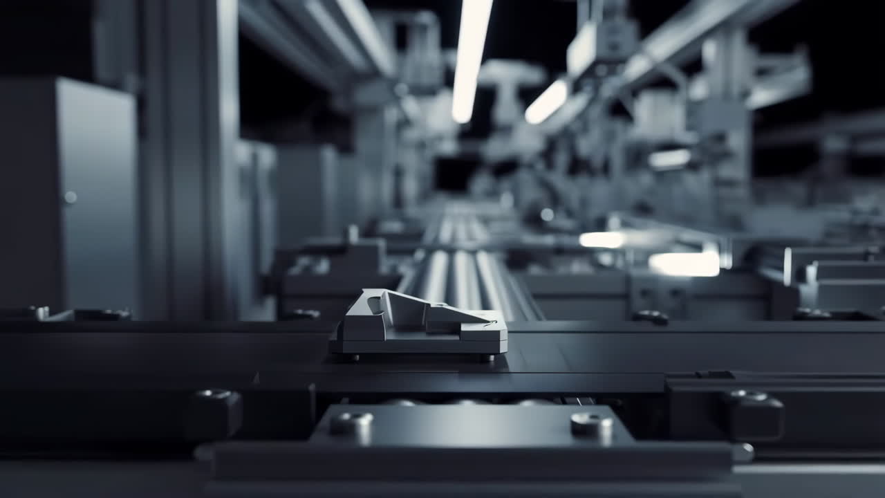 Automated Manufacturing Assembly Line with a Precision Part