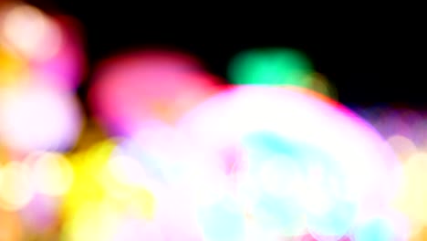 beautiful background of multicolored illumination. close-up, blurred, soft focus. defocused abstract bokeh lights , multicolor illuminated background