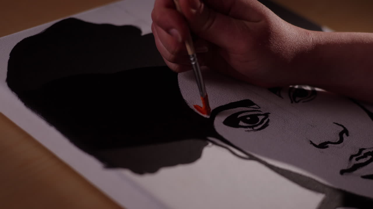 초상화를 그리는 여자