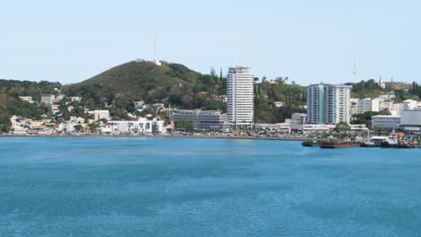 noumea town view, new caledonia