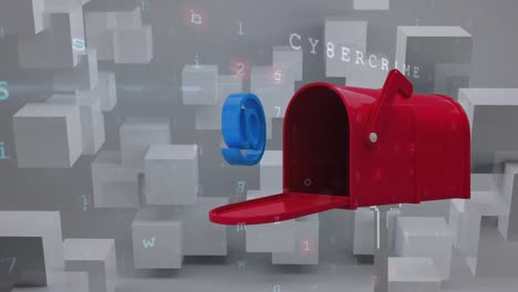 red mailbox