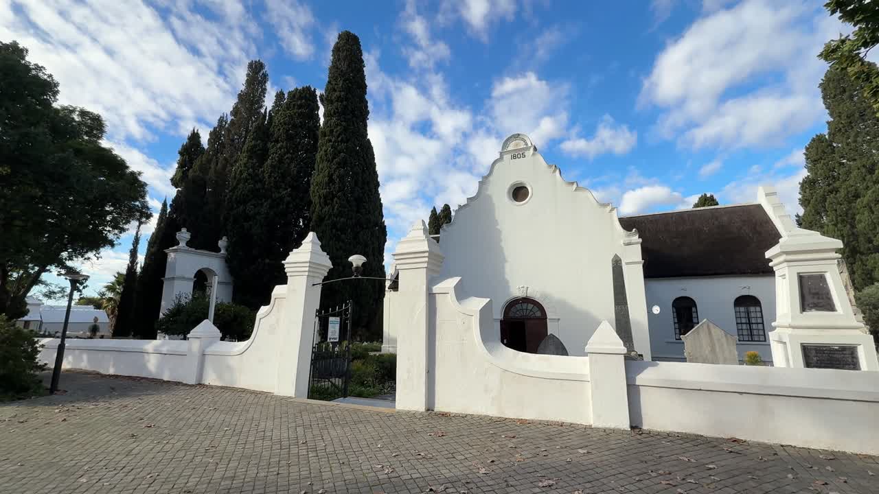 Cape Dutch architecture in the Cape of Good Hope