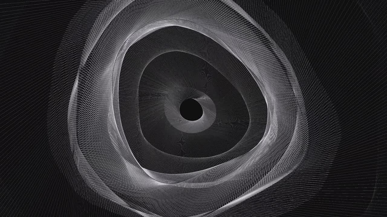 fondo abstracto túnel geométrico fiscedélico vc